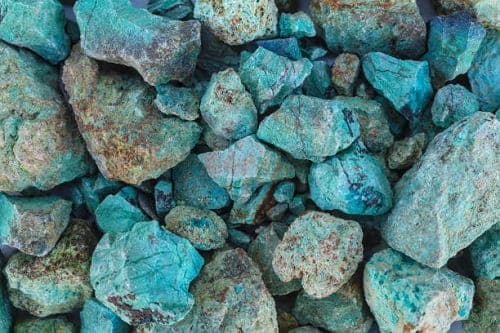 تصویر 4 از قیمت سنگ فیروزه نیشابور خام + خرید باور نکردنی